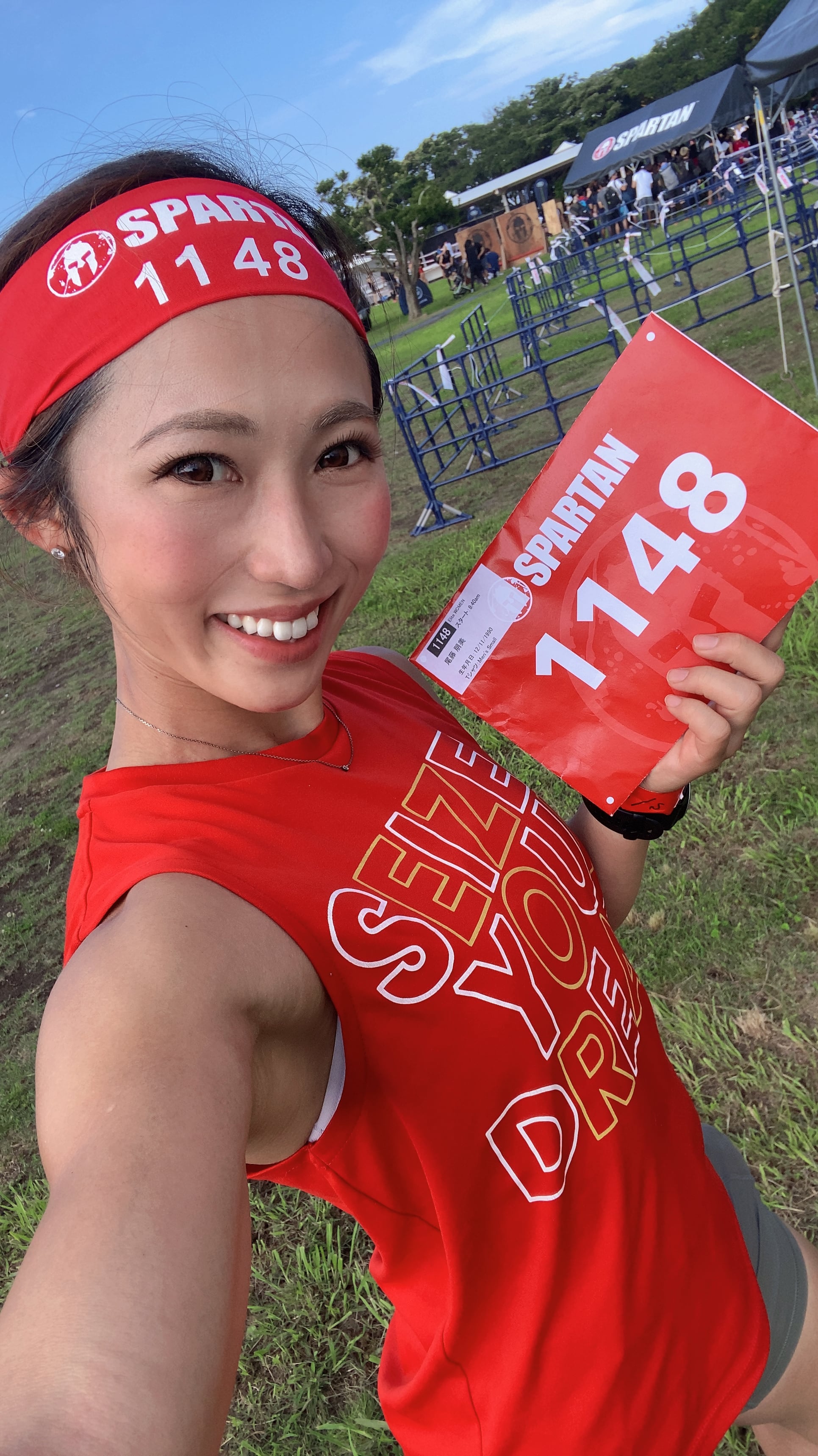 SEIZE YOUR DREAM 赤T | TOMOMI CHALLENGER