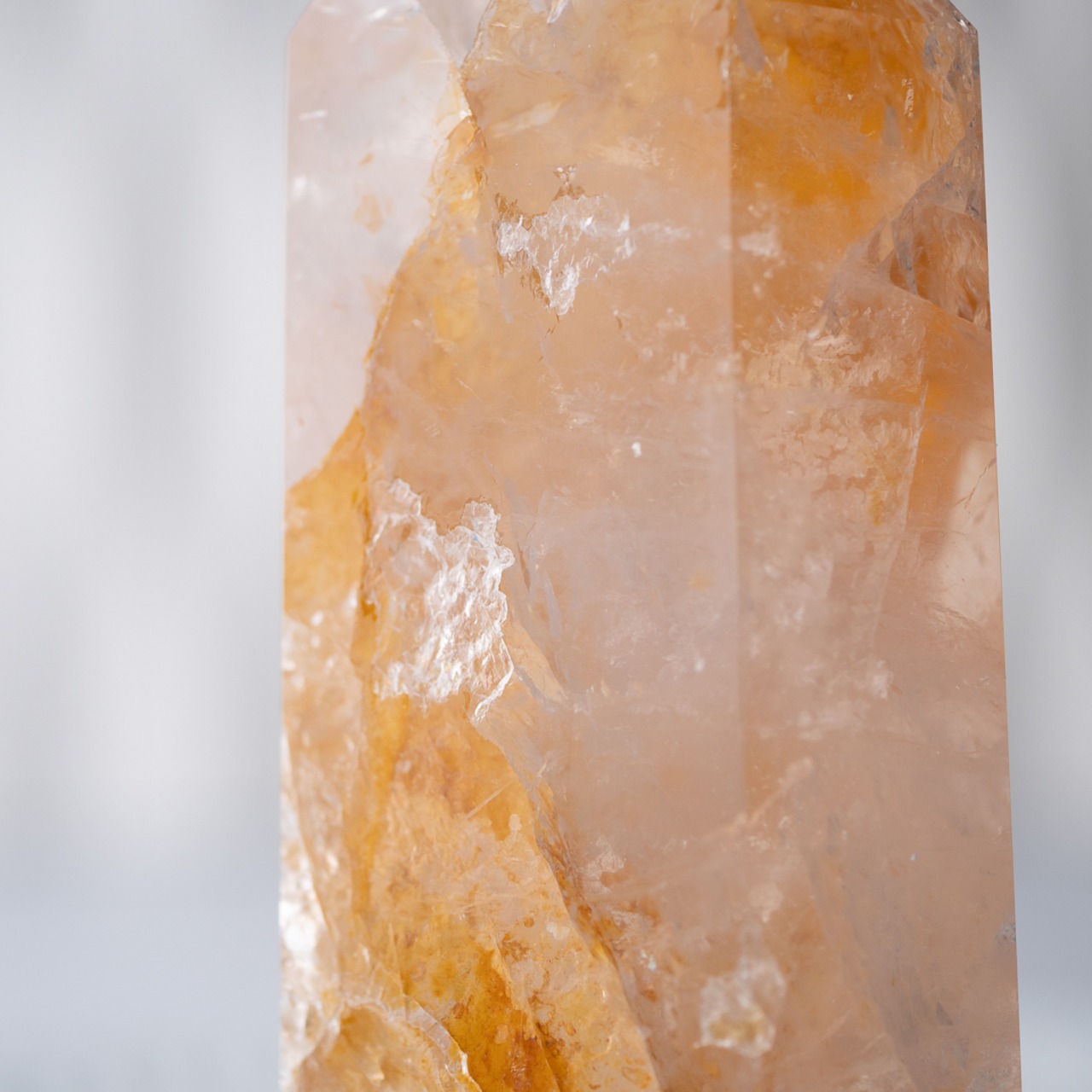 ローズクォーツ ゴールデンヒーラー / タワー ポイント【2】