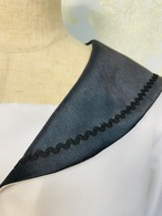 彼岸花カラーセーラーシャツ(白）受注生産品