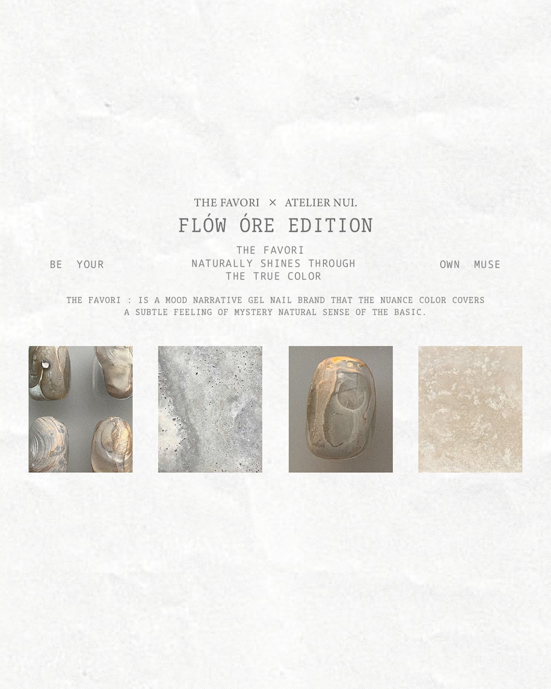 THE FAVORI × ATELIER NUI.〉FLOW ORE EDITION | PAY ID