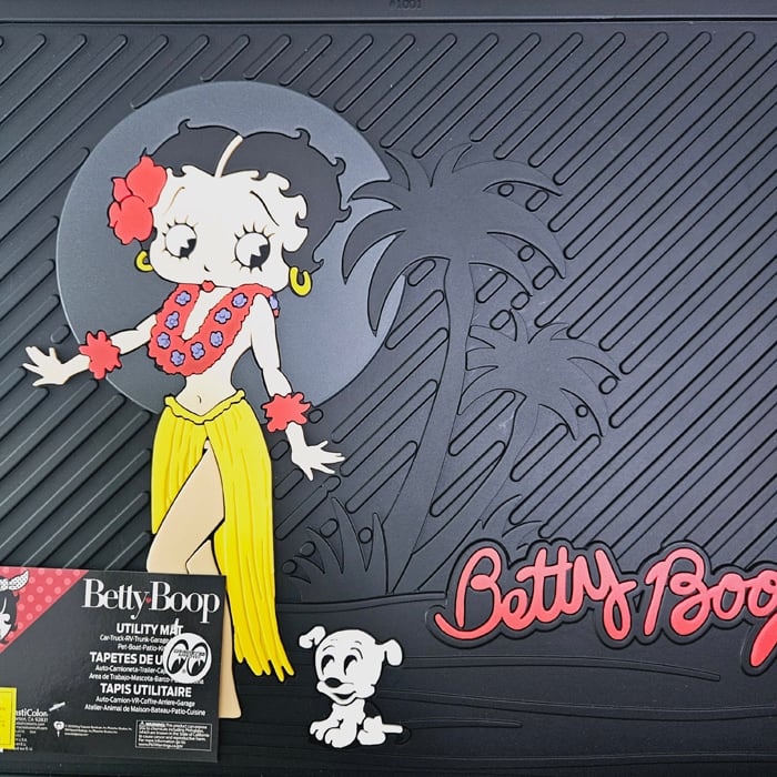 Betty Boop ベティー ブープ ラバーマット ユーティリティー マット