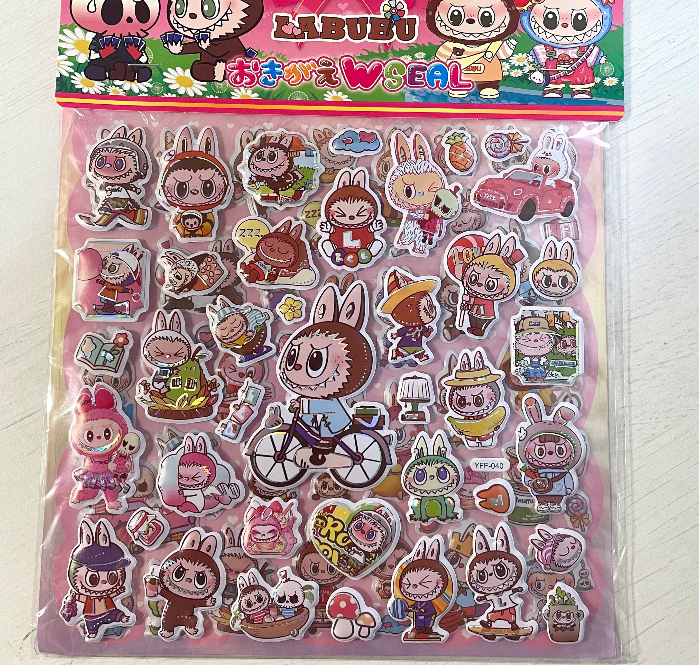 ラブブ】 立体シール 3Dシール ぷくぷくシール | Pay ID