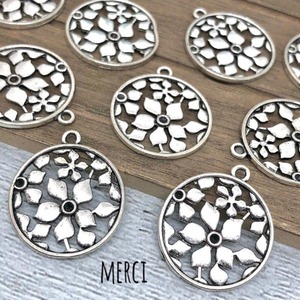 フラワーラウンドチャーム/花/