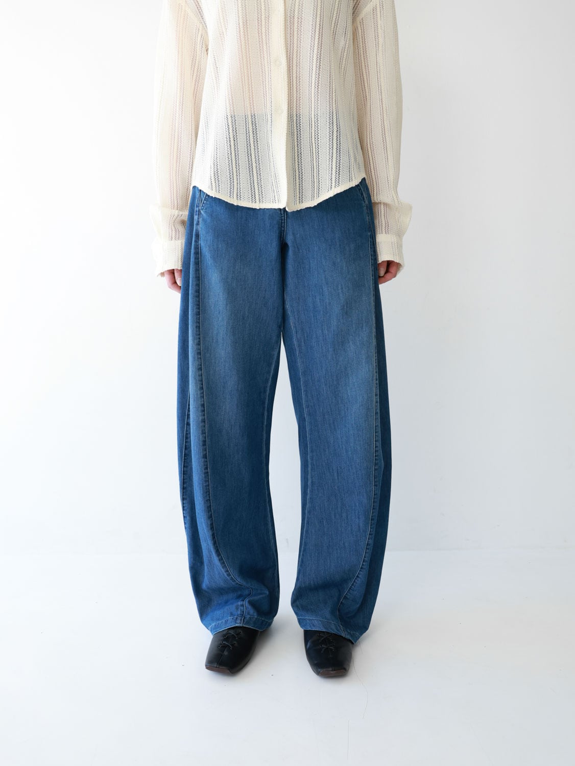 【 新品 】STUDIO DOE ジーンズ Studio Doe／Soft Cotton Denim Pants | polne