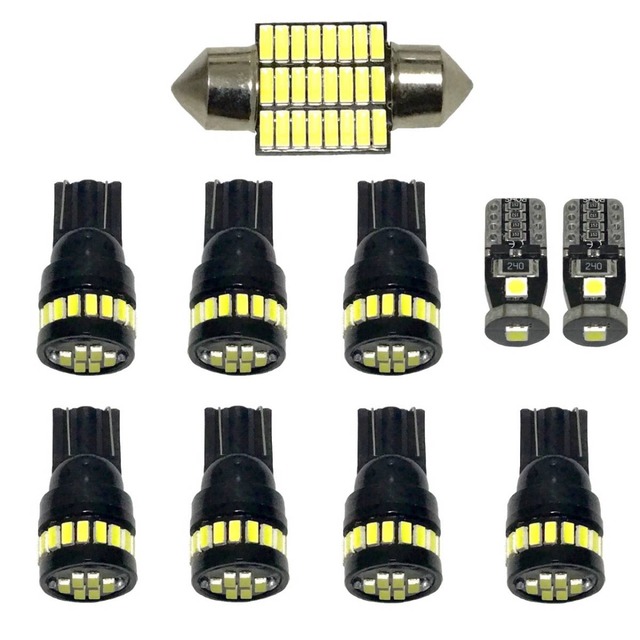 ANF10 レクサス HS250h 超豪華版 適合パーツ T10 LED ルームランプ ナンバー灯 読書灯 ウェッジ球 ホンダ