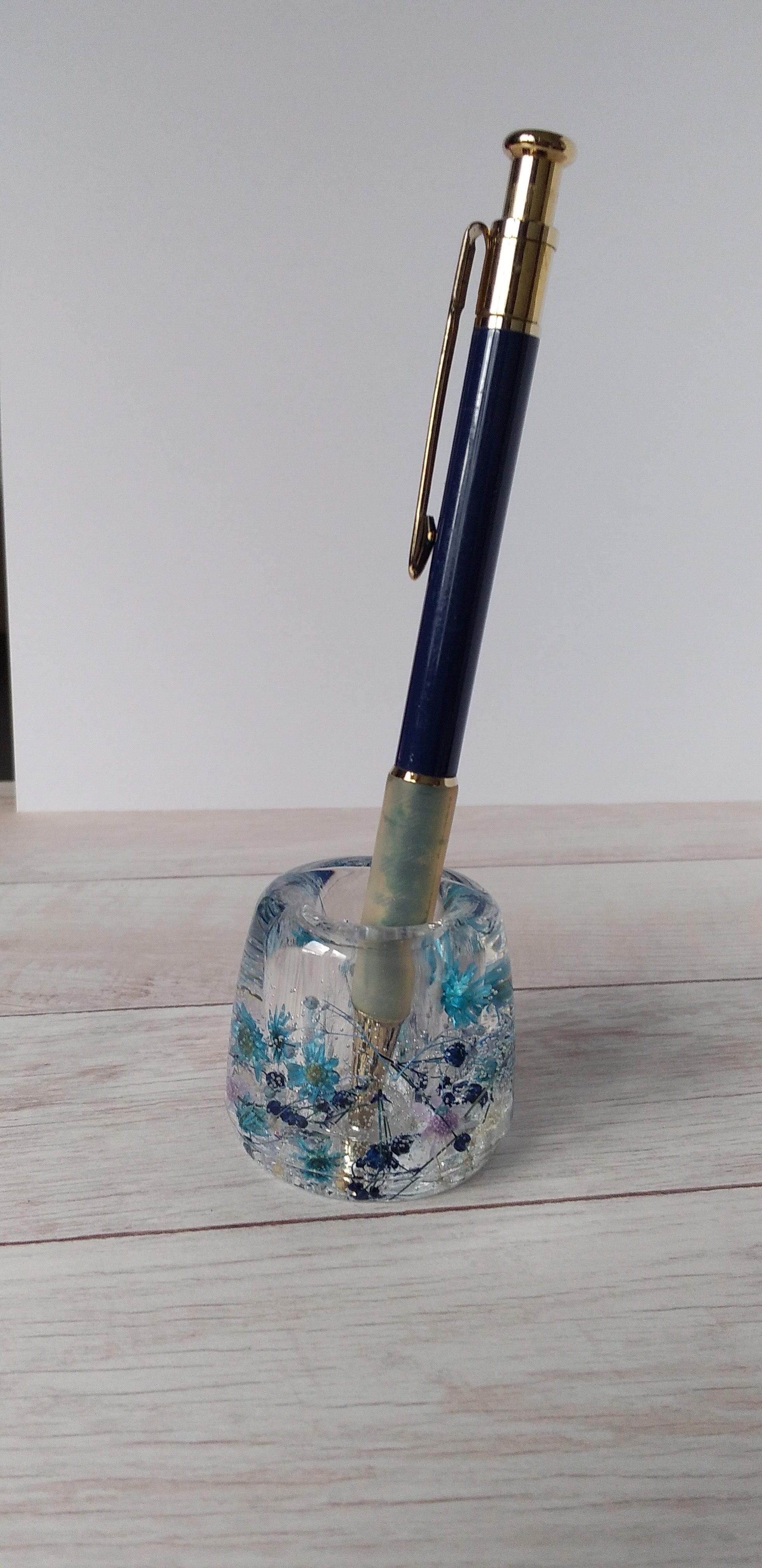 ブラスタ　ハーバリウム　晶 ハーバリウム 歯ブラシスタンド ～ブラック系