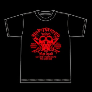 T-Shirt presented by SAVE THE UNDERGROUND 1【SKULL】