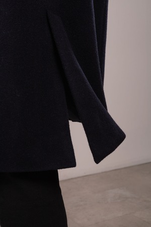 ウクライナ刺繍ロングコート　手縫い　プレミアムウール