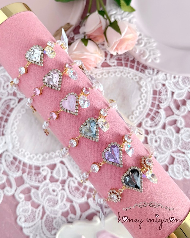 ハートブレスレット【BR-12】