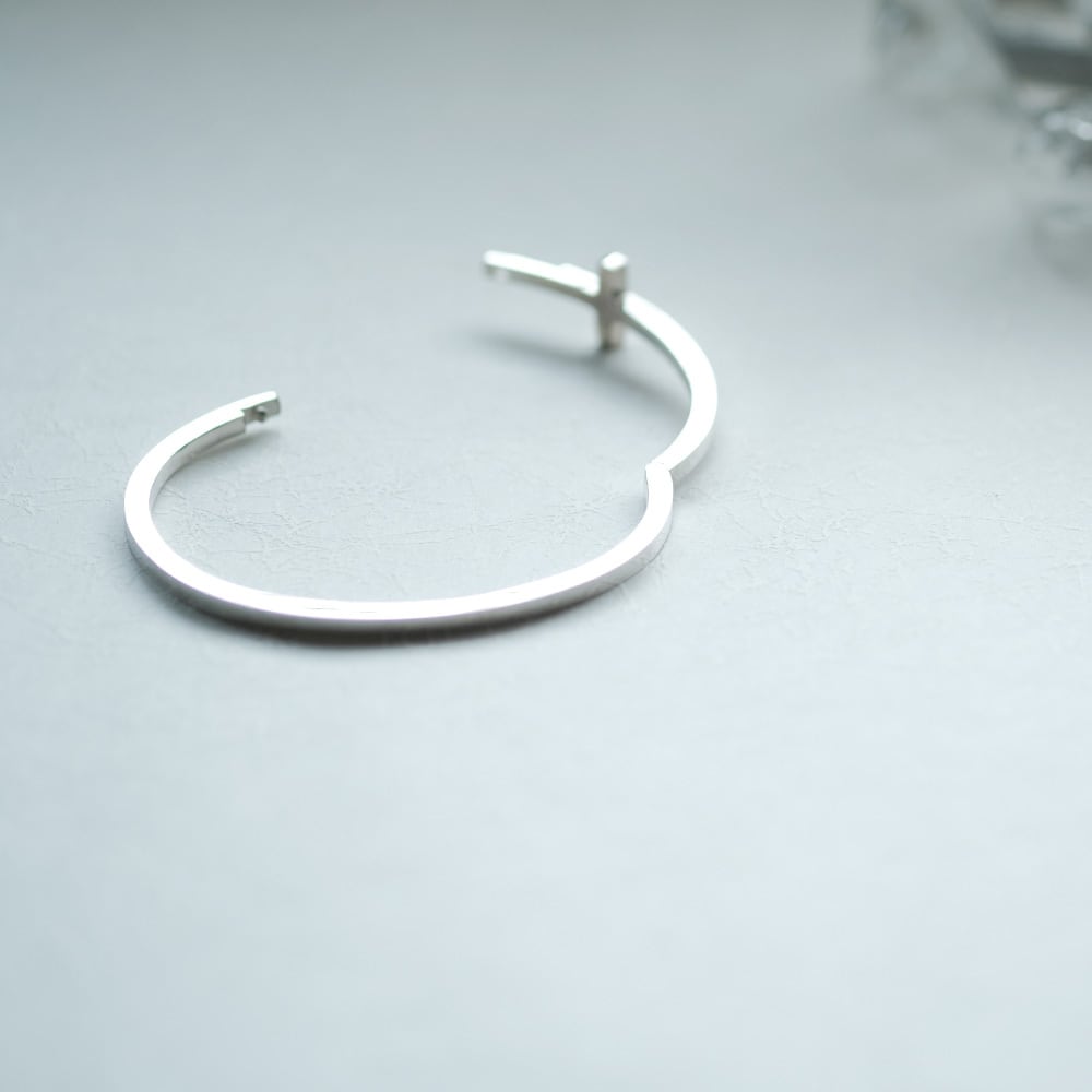 クロス バングル シルバー925 | クラウドジュエリー(Cloud-jewelry