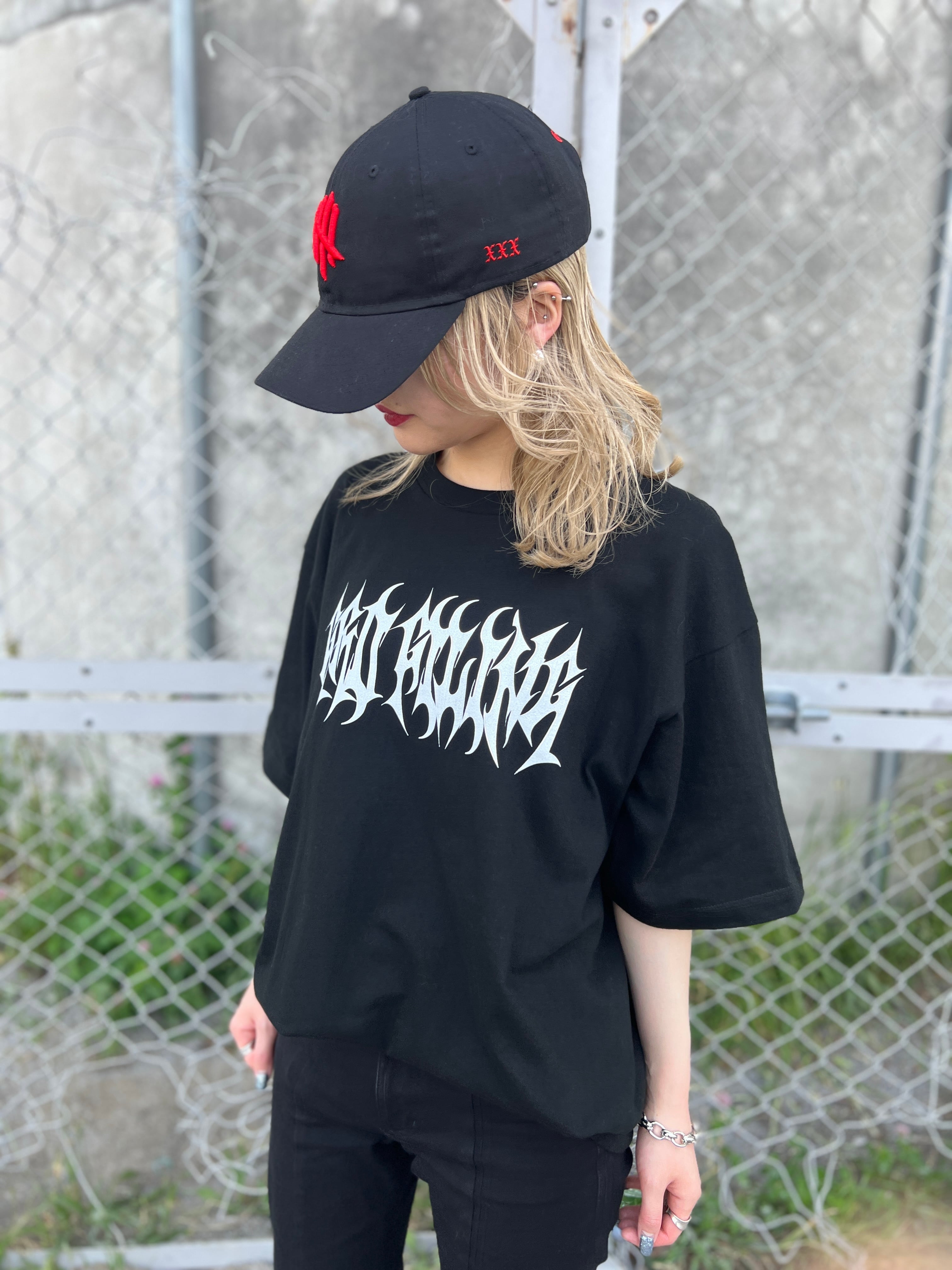 2023グロファイリングTシャツ【鎖デザイン黒】ビッグシルエット | Pay ID