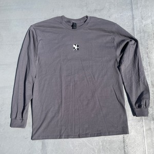 Doggypiss / chain circle / long sleeve t-shirts / L/S-T / chacoal