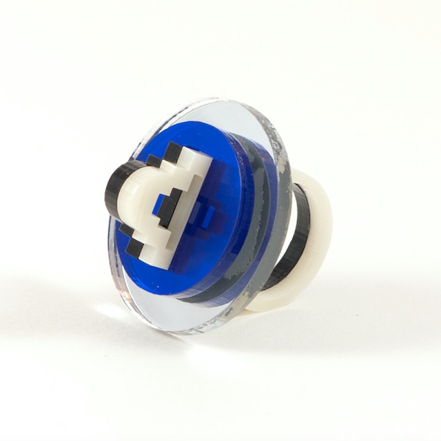 MYSTIC FORMS "Geometric Perspex Statement Ring" リング