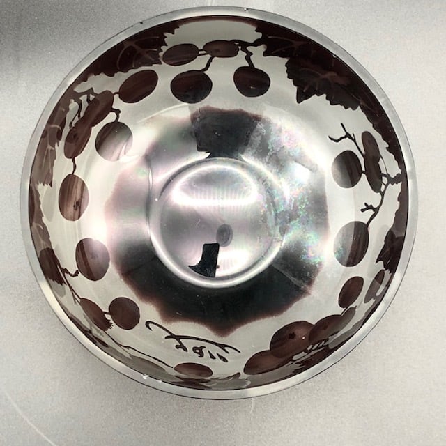 エミール・ガレ 紫色のガラス鉢 | kamakuraART