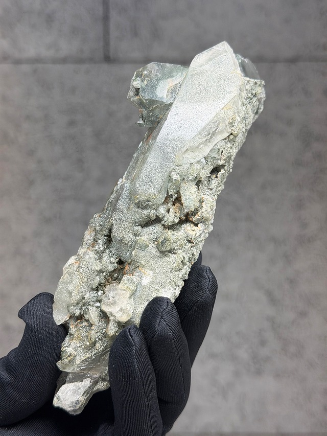 クォーツ×クローライト【ML-0119】インド マニハール