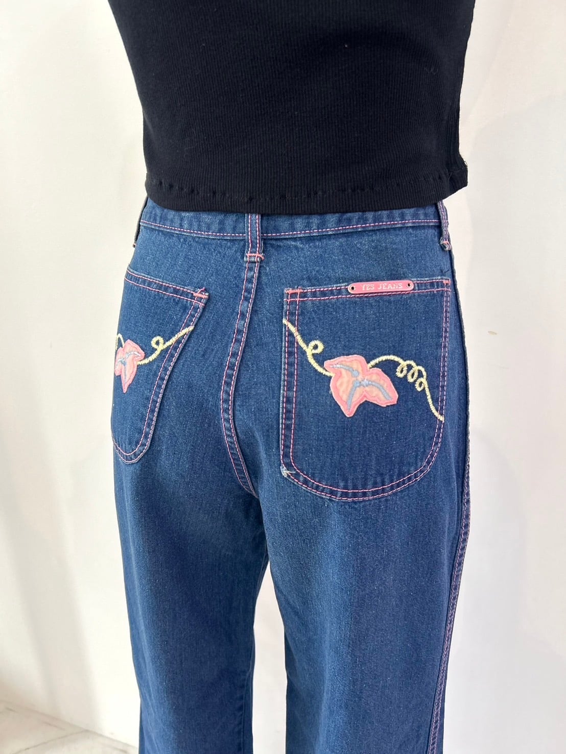 Vintage denim pants