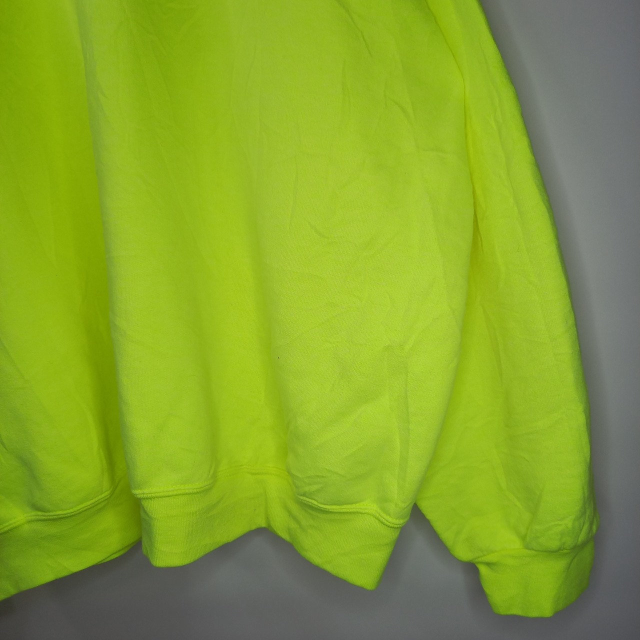 フルーツオブザルーム　クルーネック　スウェット　無地トレーナー　太アーム　2XL