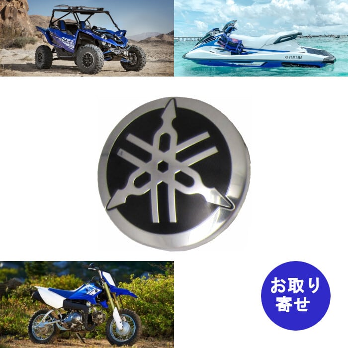 イ*チ様 希少 ヤマハ SRX 七宝焼音叉エンブレムGKデザイン YZF VMA イ*