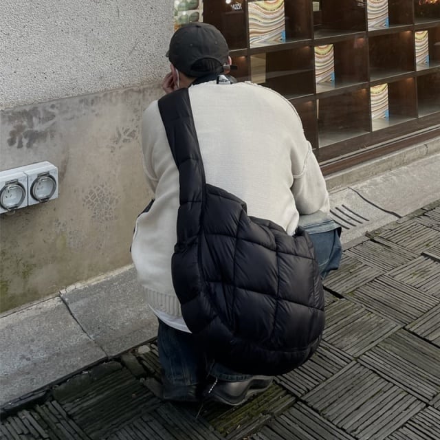 予約販売】ショルダーバッグ メッセンジャー キルティング