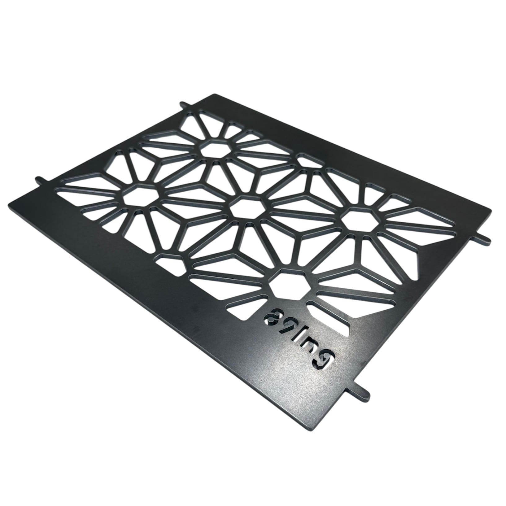 黒皮製五徳 麻の葉 (送料0円)