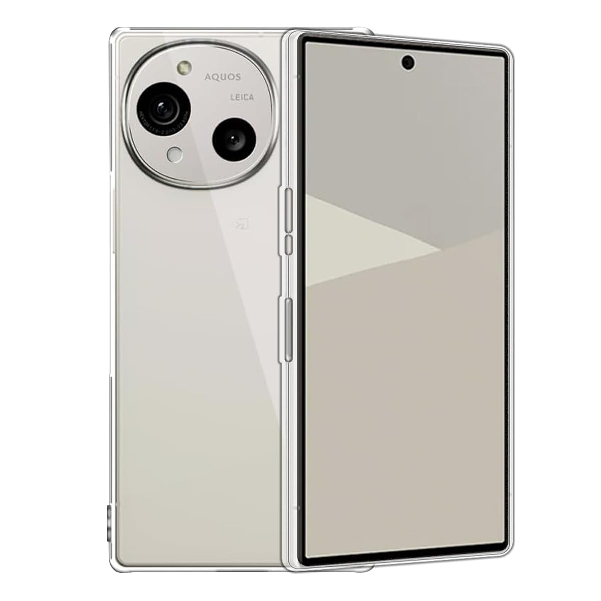 AQUOS R10 ケース クリア 黄変防止 AQUOS R10 用の カバー 薄型カバー 保護ケース TPU素材 スマホケース 米軍MIL規格取得 すり傷防止 2重構造 耐衝撃