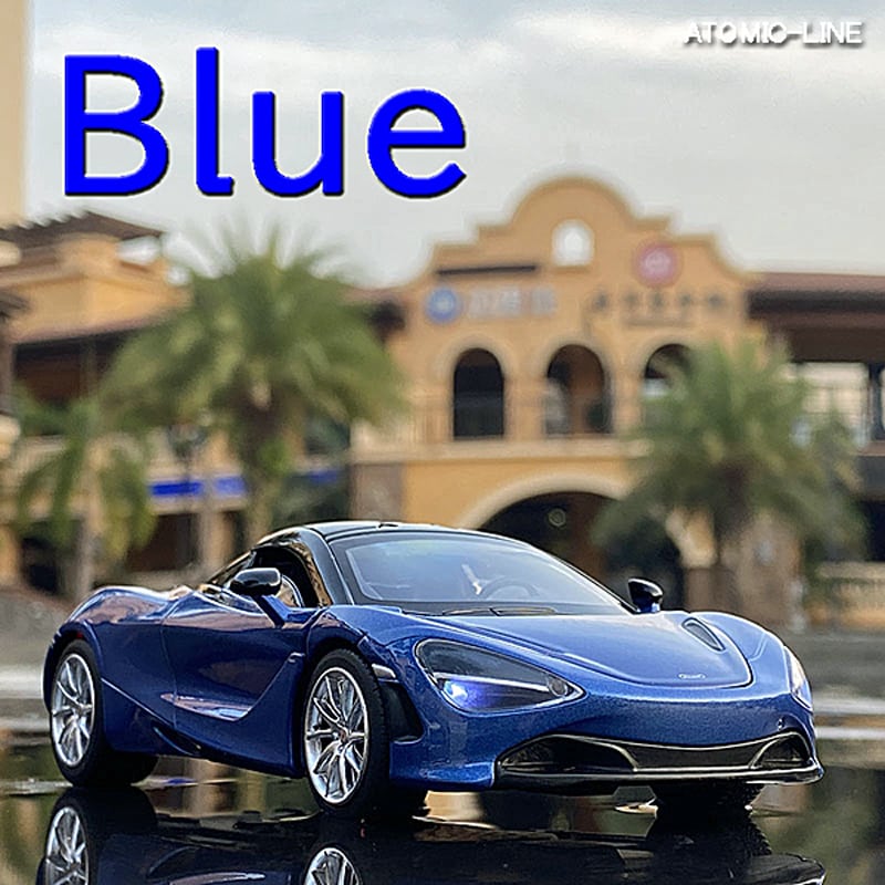 マクラーレン McLaren 720S 1/32 ミニカー 全7色 ライト点灯 エンジン