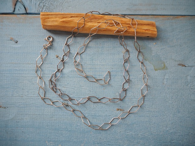 ITALY Vintage 925 silver chain necklace
