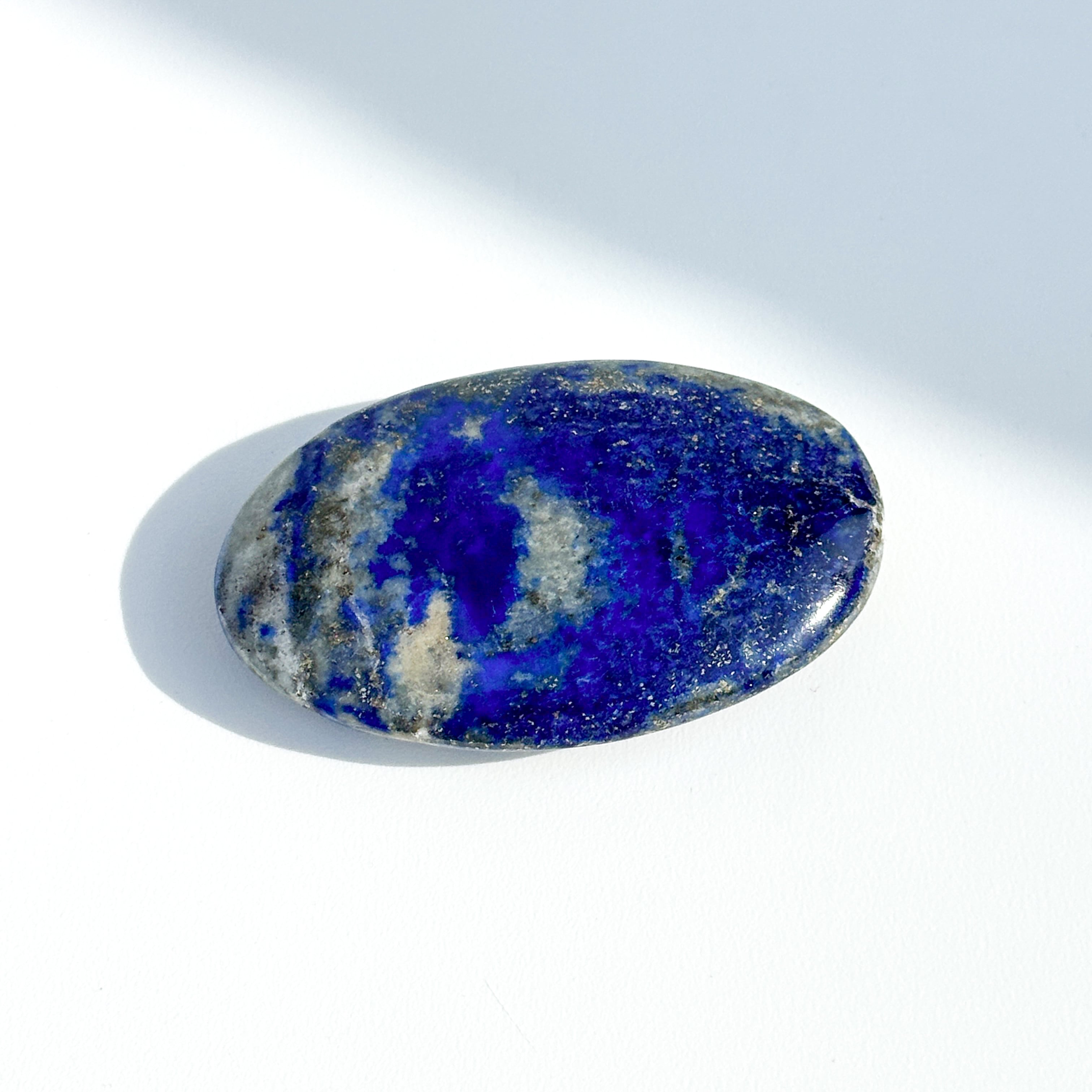 ラピスラズリ パームストーン 01◇ Lapis Lazuli ◇天然石・鉱物