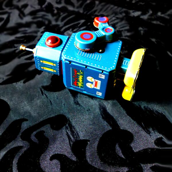 ゼンマイ式ブリキ ロボット・ダルトン製 | PAY ID