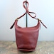 .OLD COACH BACKET TYPE LEATHER SHOULDER BAG MADE IN USA/オールドコーチバケツ型レザーショルダーバッグ 2000000035949