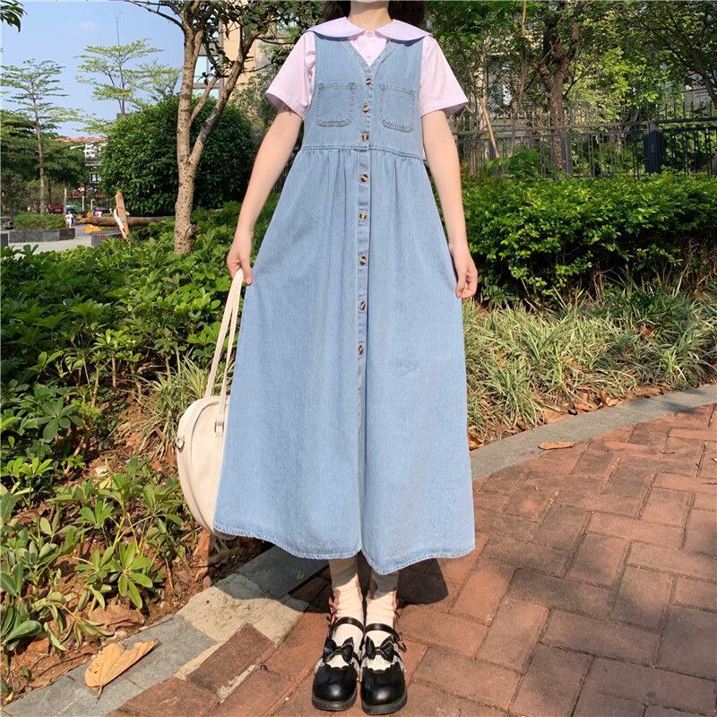 スタイルドレス サマールーズスカート 大人ガーリー スウィート キュート カジュアル 夏物 萌量不足78409993043