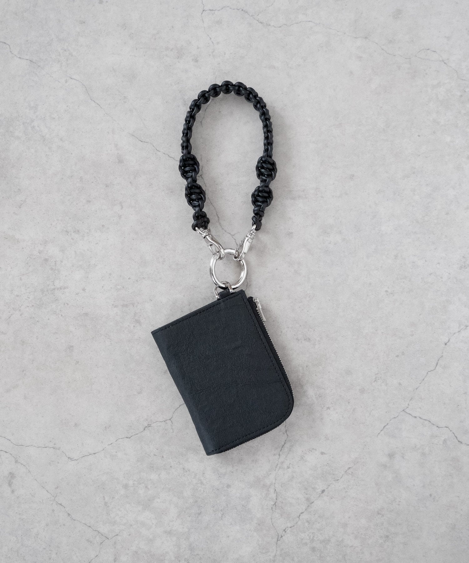 Dyneema Leather COMPACT ZIP WALLET/3038#1/超軽量ダイニーマレザー