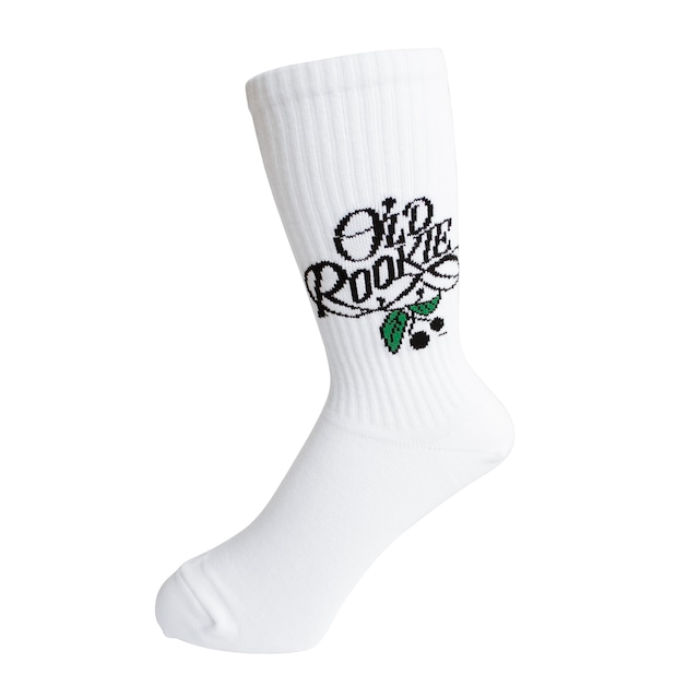 "CHERRY" SOCKS WHITE