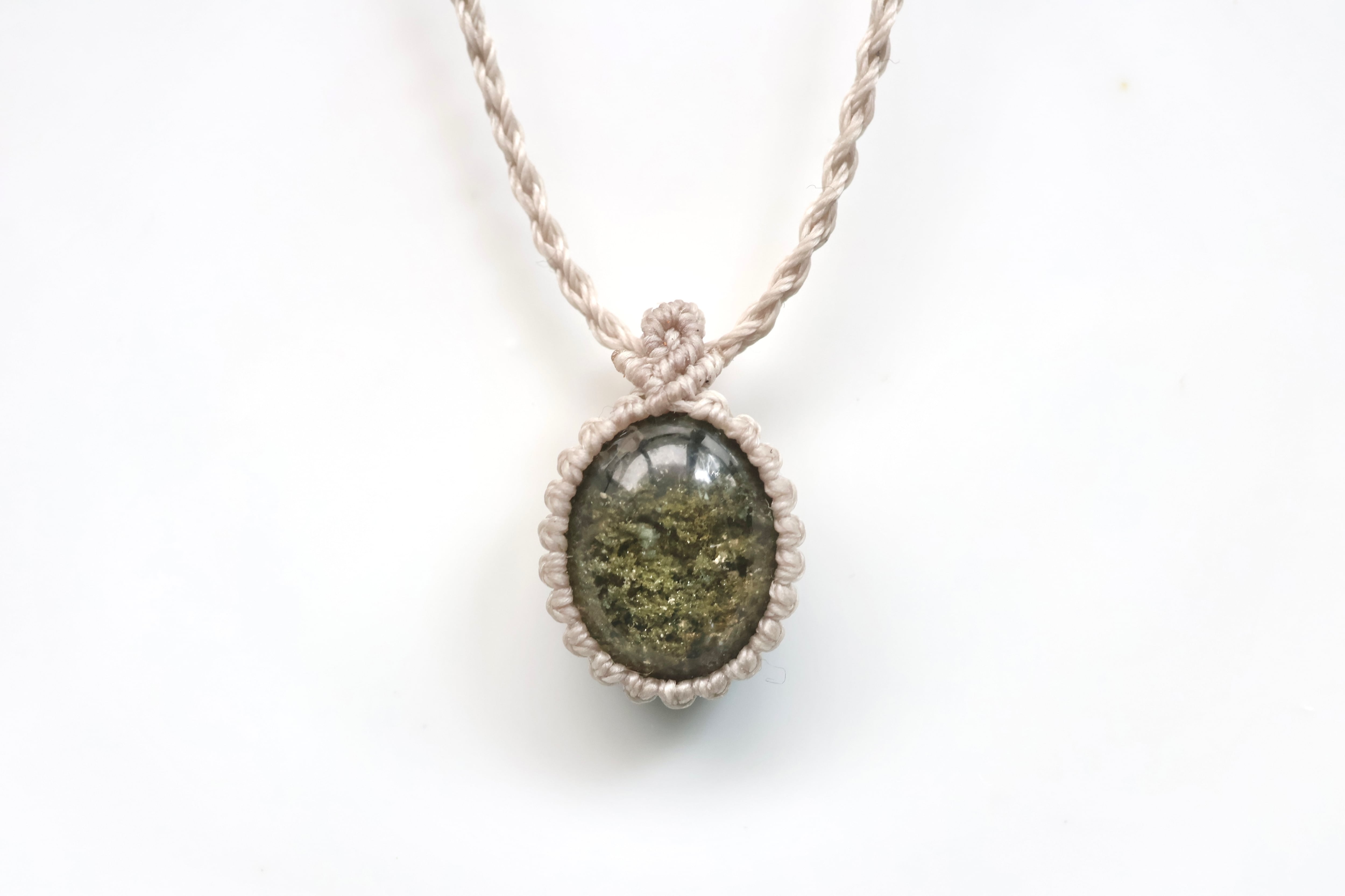 ヒマラヤ水晶ネックレス ガネーシュヒマール産 | 石垣島の夜光貝