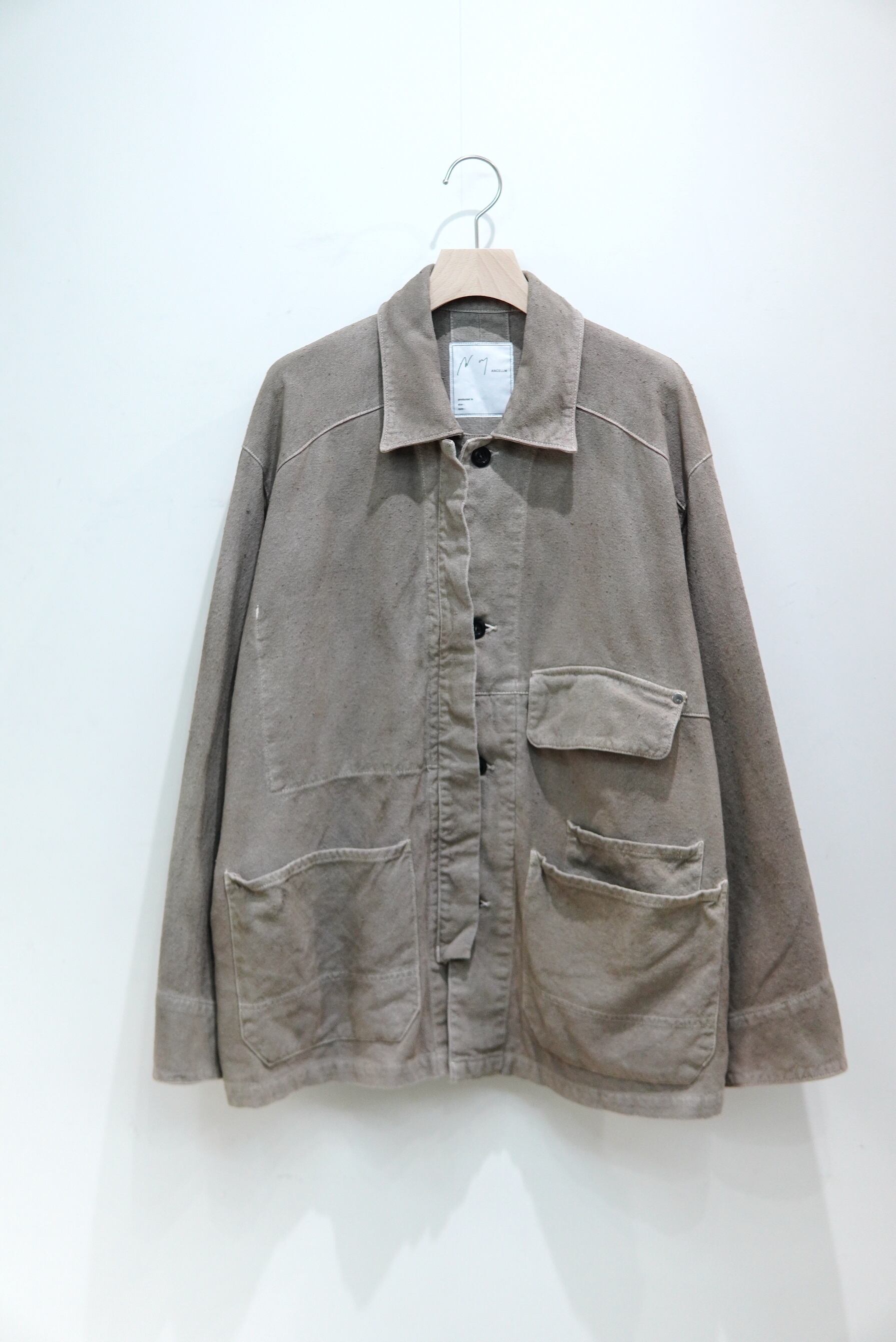 ANCELLM / C/R DUCK COVERALL JACKET / ANC-JK77 | POETRY