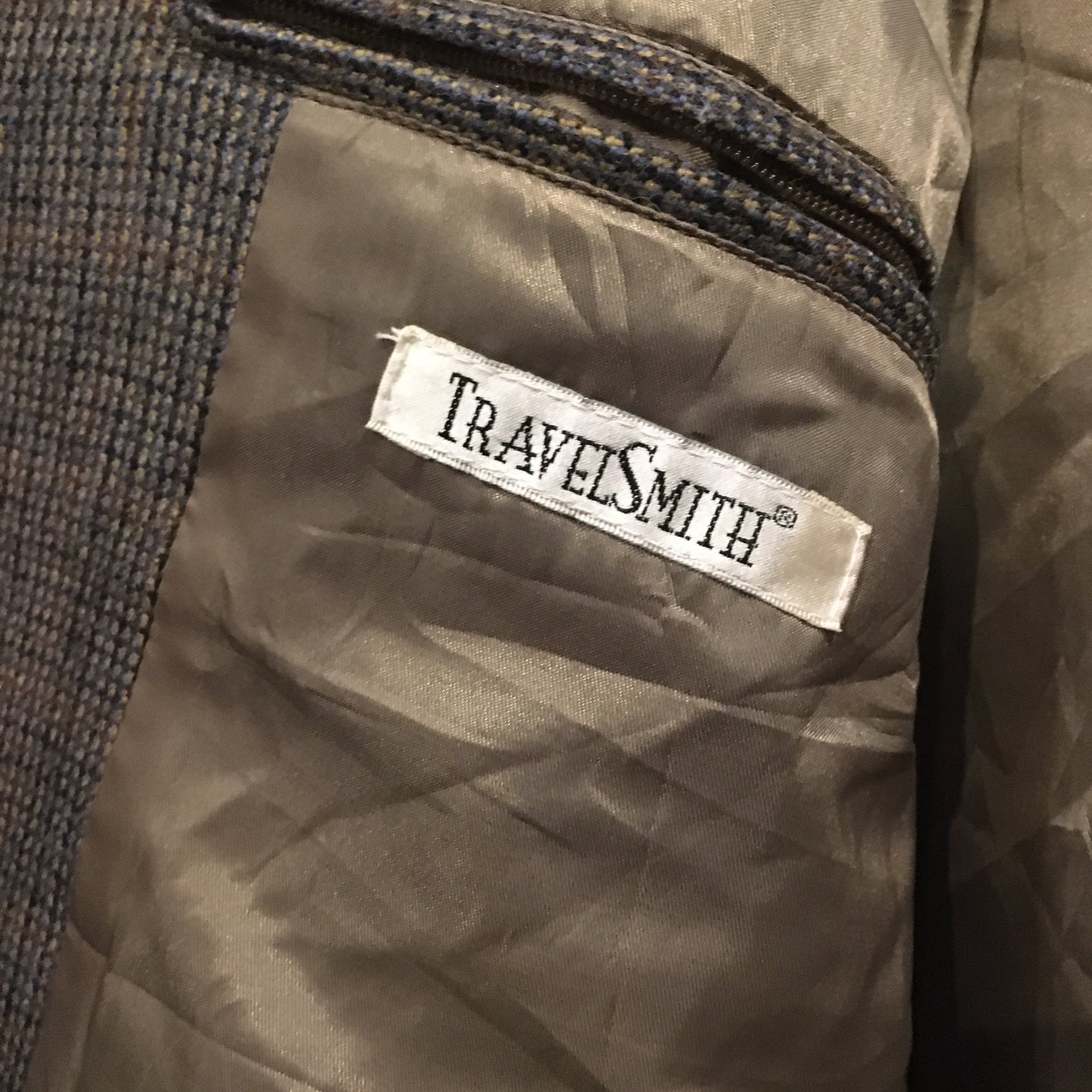 TRAVEL SMITH アメリカ古着 スウィングトップ ウールジャケット XL