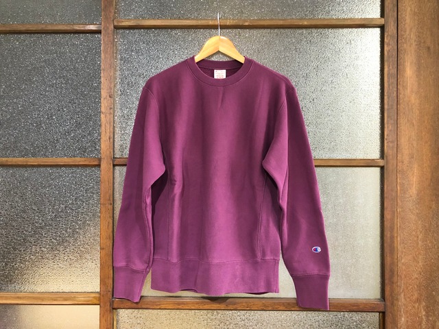 CHAMPION REVERSE WEAVE CLASSIC CREW SWEAT (BURGUNDY)