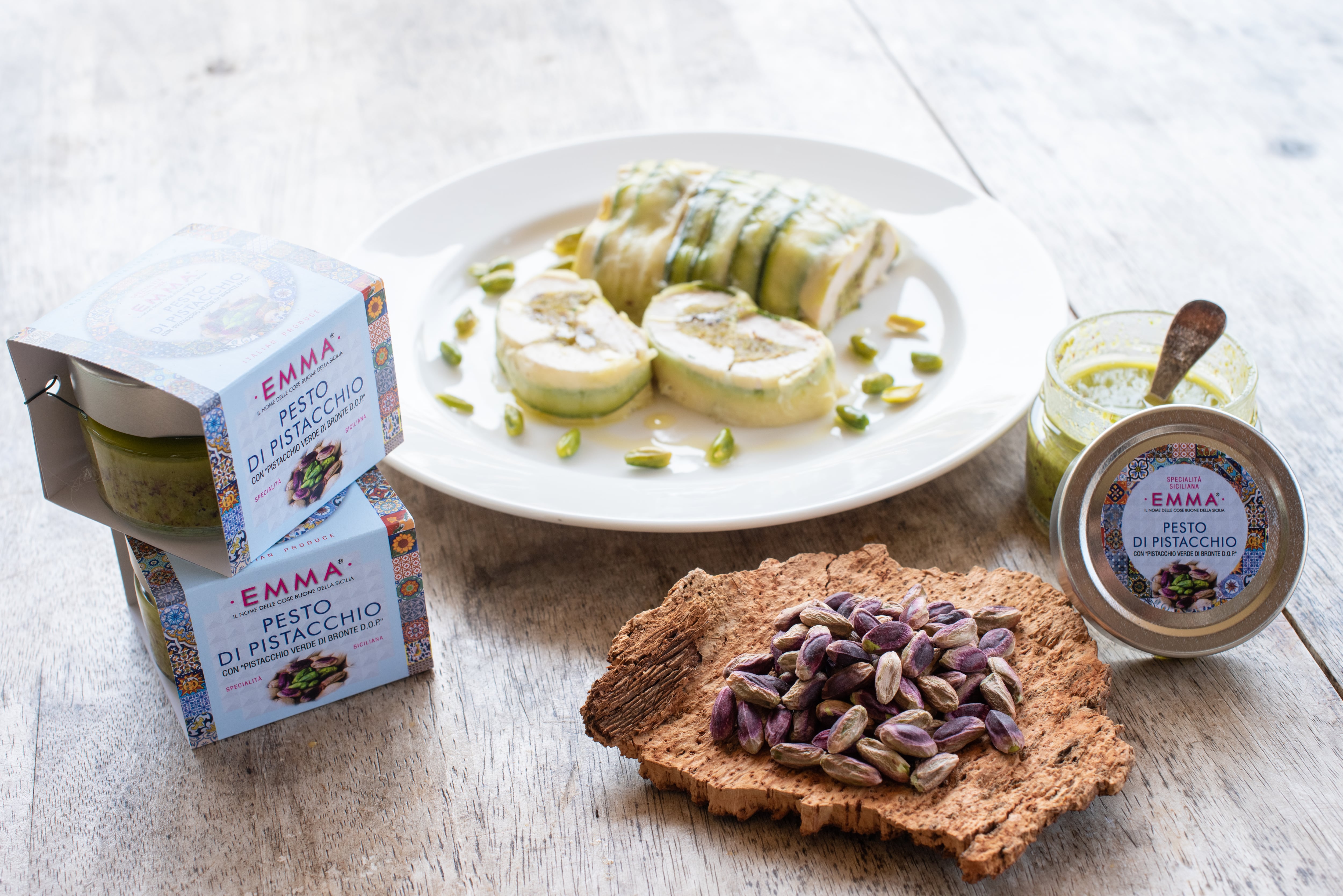 ブロンテ産DOP生ピスタチオペースト】PESTO CON PISTACCHIO VERDE DI