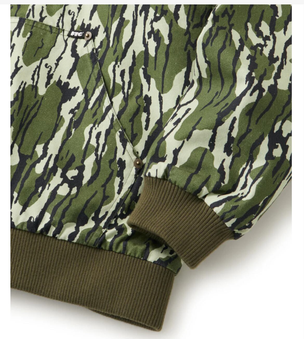 FTC WASHED CANVAS HOODED JACKET | STAY GOLD