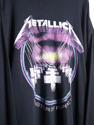 ”METALLICA” XXL print design l/s tee