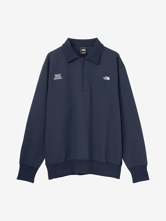 THE NORTH FACE ザ・ノースフェイス ／ GAR ドライパイルスウェットアノラック（ユニセックス） #アーバンネイビー・UN