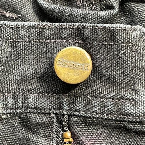 ブラック カーゴパンツ Carhartt EB281 BLK 34×34 詳細写真9