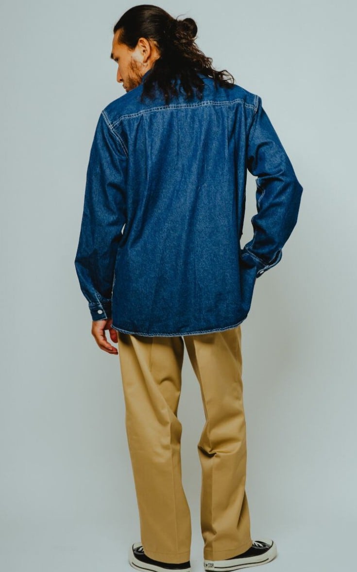 BIGMIKE/デニムシャツ￥9,000(9,900)