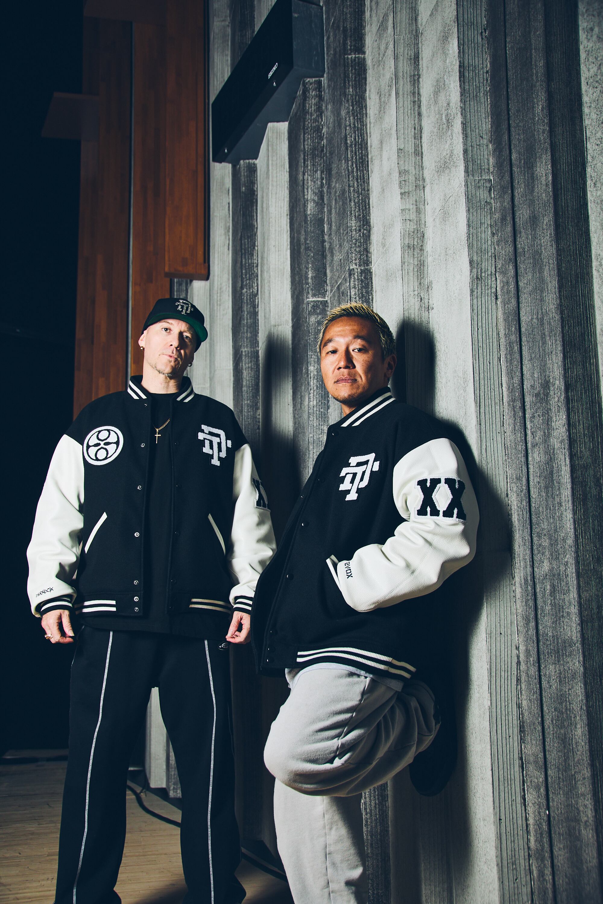 Def Tech 20th Anniv. Letterman Jacket（BLACK × WHITE） | DEF
