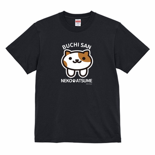 【受注生産品】ねこあつめ　おっどさん　推しねこTシャツ　大きいサイズ　背中プリント+胸元ロゴ（ホワイト）