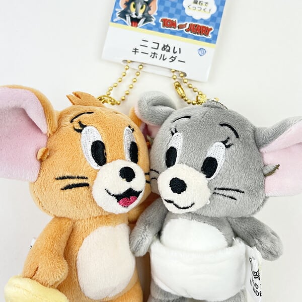 トムとジェリー ニコぬい ジェリーとタフィー キーホルダー マスコット