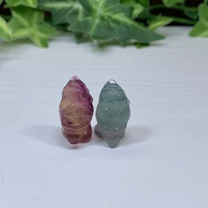 ｰ在庫セールｰ 可愛い大家族･小さいフローライトふくろう