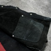 LINCOLN ELECTRIC suede leather work jacket