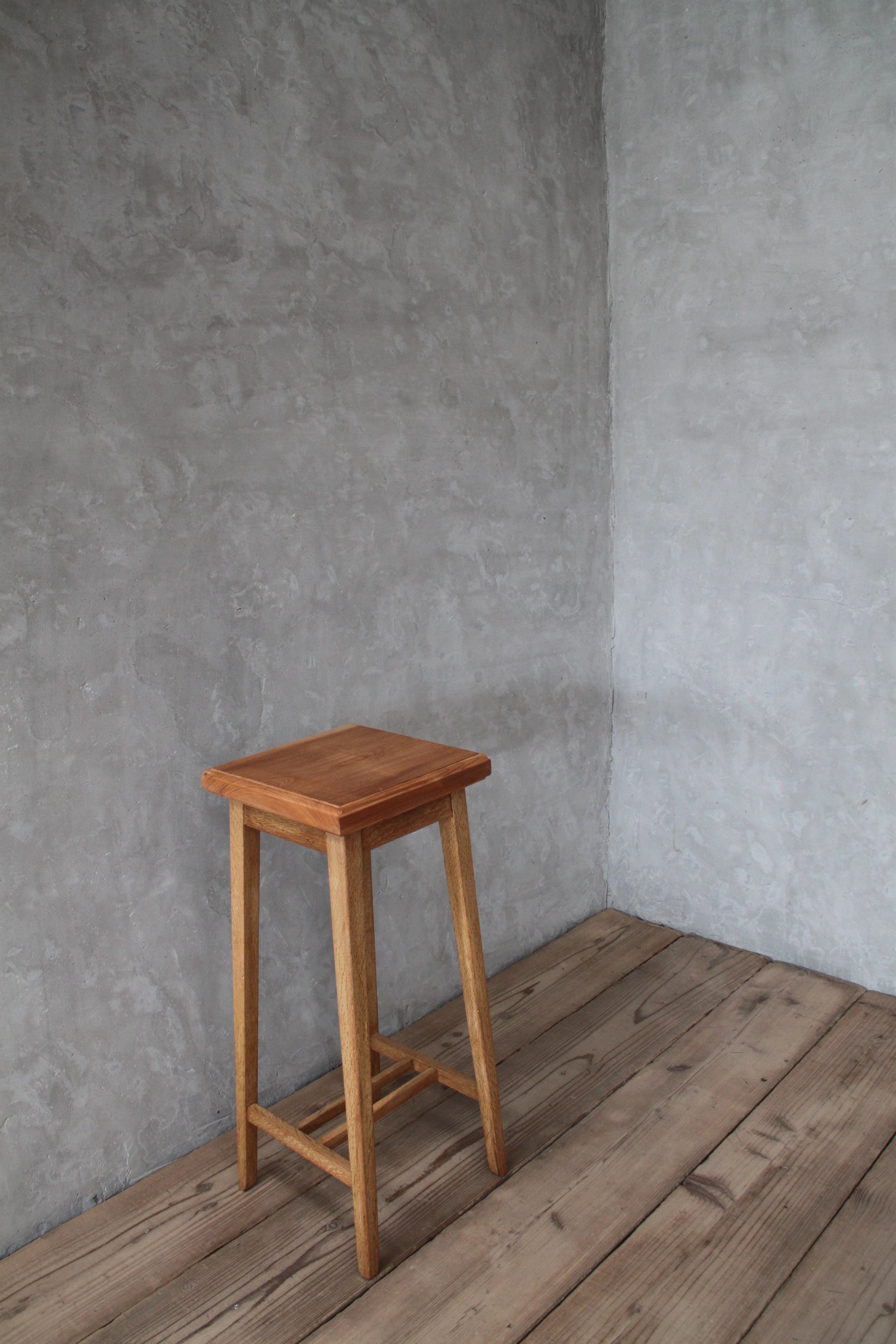 花台 トチ ケヤキ 台 花道 茶道 古家具 古道具 アンティーク 昭和