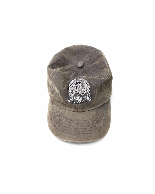 [999HUMANITY] HC SKULL CAP (FADED CHARCOAL) 正規品  韓国 ブランド 韓国ファッション 韓国代行 999 ヒューマニティ HUMANITY 日本 店舗